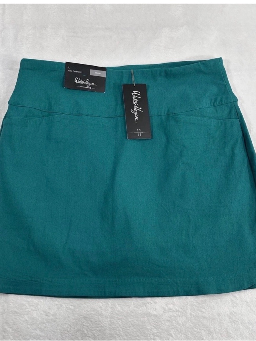 Walter Hagen Teal Green Mini Skirt